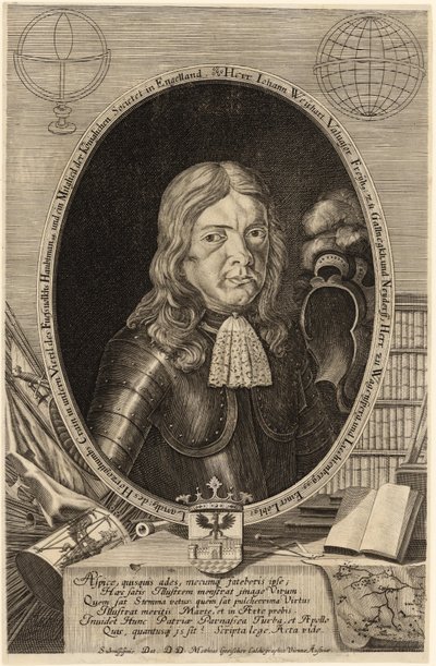 Zelfportret door Johann Weikhard von Valvasor